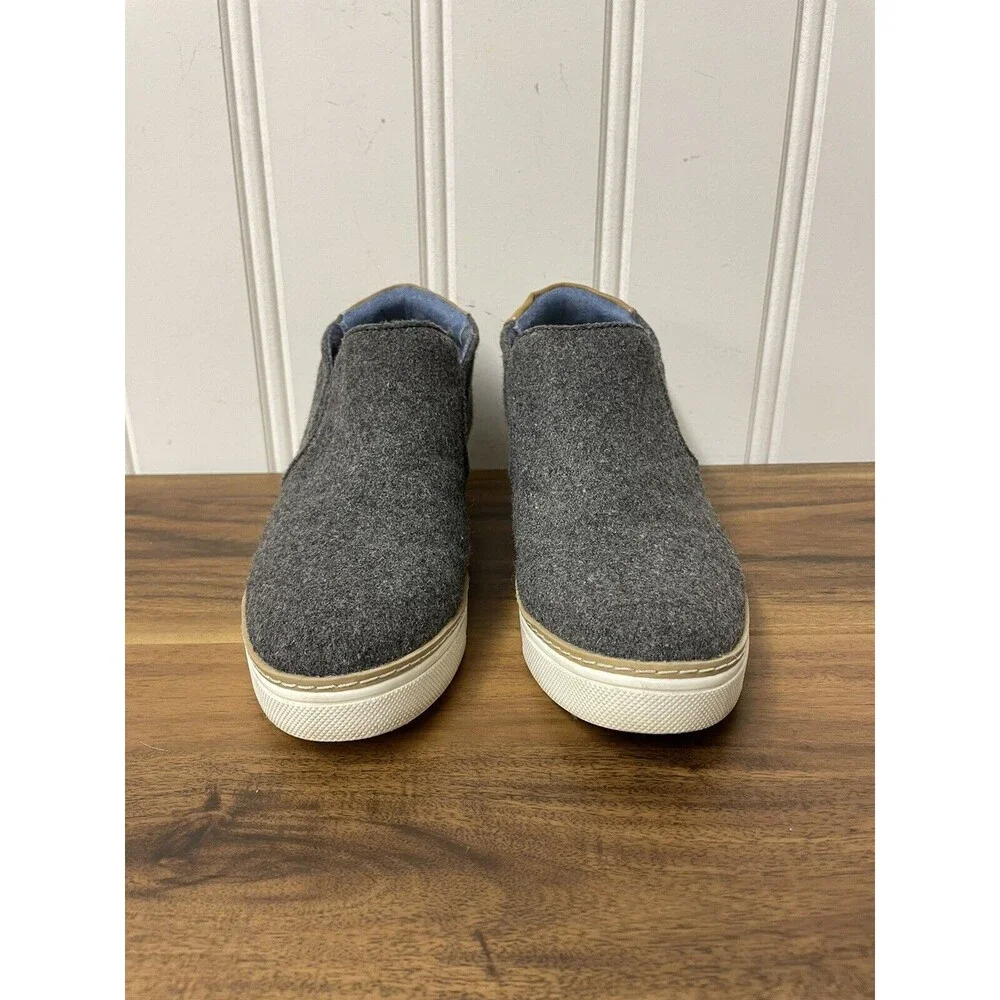 Dr. Scholl's Women's If Only Wool Blend Slip On Wedge‎ Sneaker Size 7 M